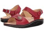 Finn Comfort Sausalito (red) Women's Sandals