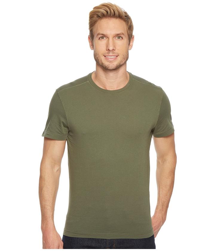 Agave Denim Agave Supima Crew Neck Short Sleeve Tee (thyme) Men's T Shirt