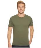 Agave Denim Agave Supima Crew Neck Short Sleeve Tee (thyme) Men's T Shirt