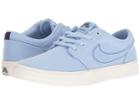 Nike Sb Solarsoft Portmore Ii (royal Tint/royal Tint/ivory/red Crush) Women's Skate Shoes