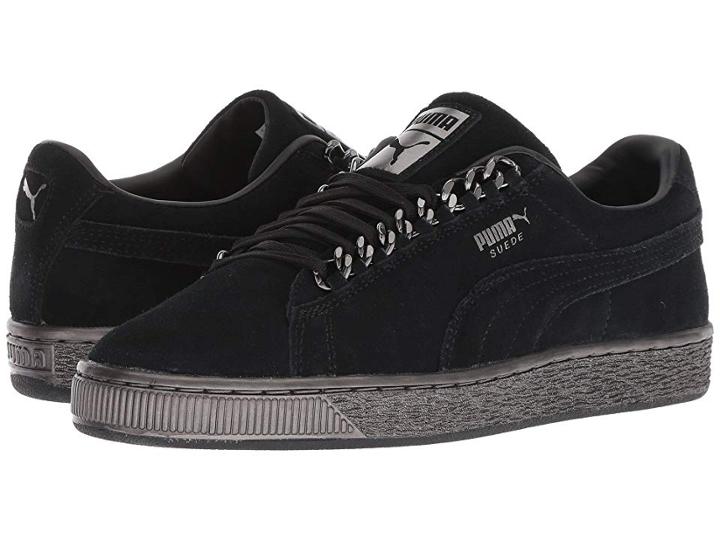 Puma Kids Suede Classic X Chain (big Kid) (puma Black/puma Black) Kid's Shoes