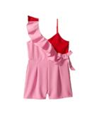 Bardot Junior Sherbet Bomb Romper (big Kids) (marsh Pink) Girl's Jumpsuit & Rompers One Piece