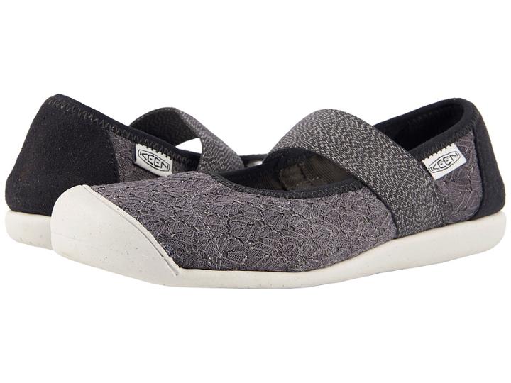 Keen Sienna Mj Canvas (magnet/black) Women's Flat Shoes