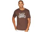 Life Is Good Freedom Machine Smooth T-shirt (rich Brown) Men's T Shirt