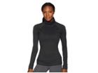 Spyder Echo Turtleneck Top (black/black) Women's Long Sleeve Pullover
