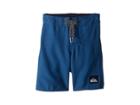 Quiksilver Kids Highline Kaimana Boardshorts (toddler/little Kids) (vintage Indigo) Boy's Swimwear
