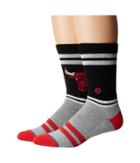 Stance City Gym Bulls (black) Men's Crew Cut Socks Shoes