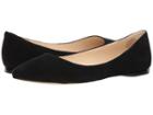 Nine West Speakup Flat (black Suede) Women's Dress Flat Shoes