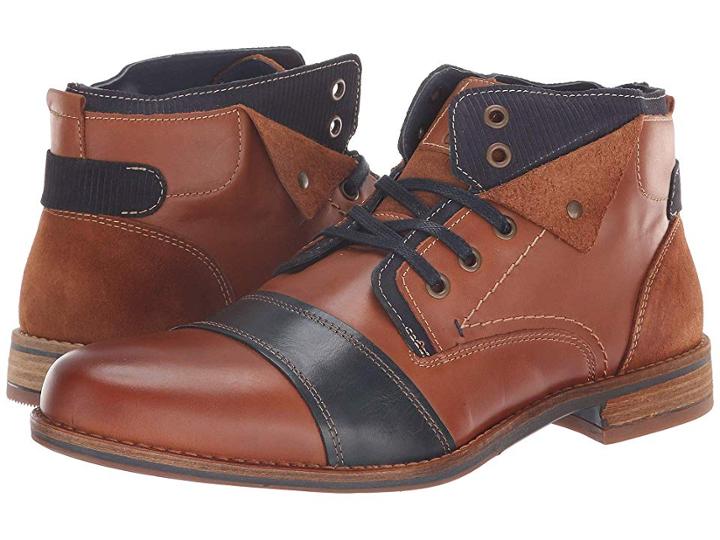 Parc City Boot Jasper (cognac/navy) Men's Shoes