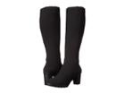 Sesto Meucci Resy (black Micro Fabric) Women's Zip Boots