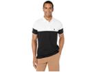 U.s. Polo Assn. Color Block Jersey Polo (black) Men's Clothing