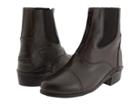 Old West English Kids Boots Zipper Boot (toddler/little Kid/big Kid) (brown) Cowboy Boots
