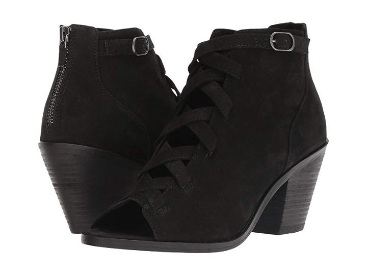 Eileen Fisher Lynn (black Nubuck) Women's Shoes