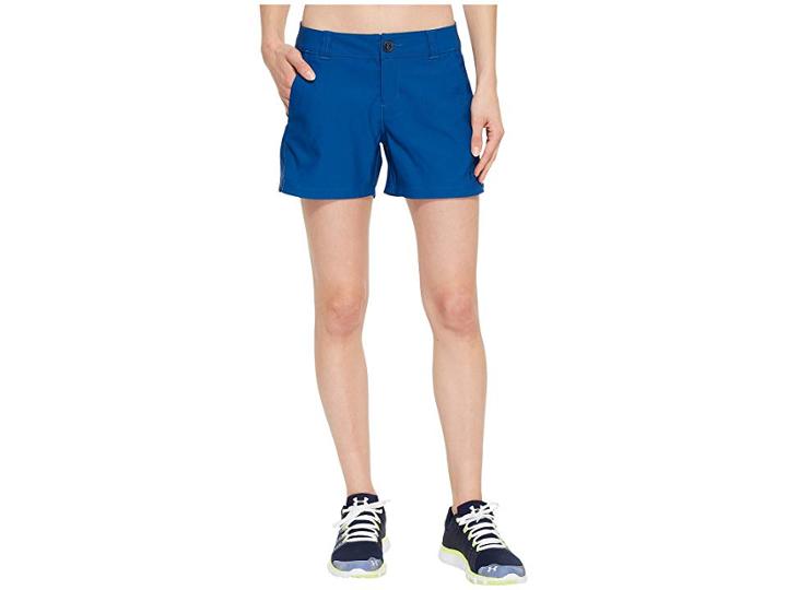 Under Armour Inlet Shorts (moroccan Blue/moroccan Blue) Women's Shorts