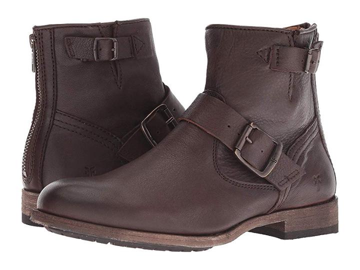 Frye Tyler Engineer (dark Brown) Cowboy Boots