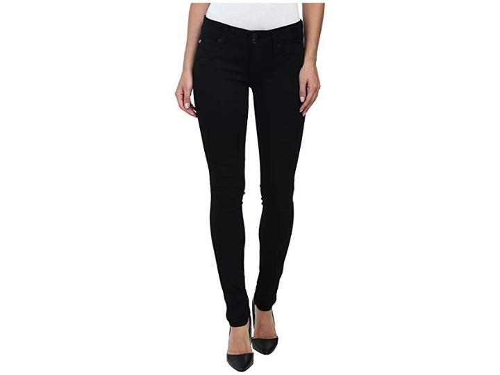 Hudson Collin Skinny Jeans In Black (black) Women's Jeans