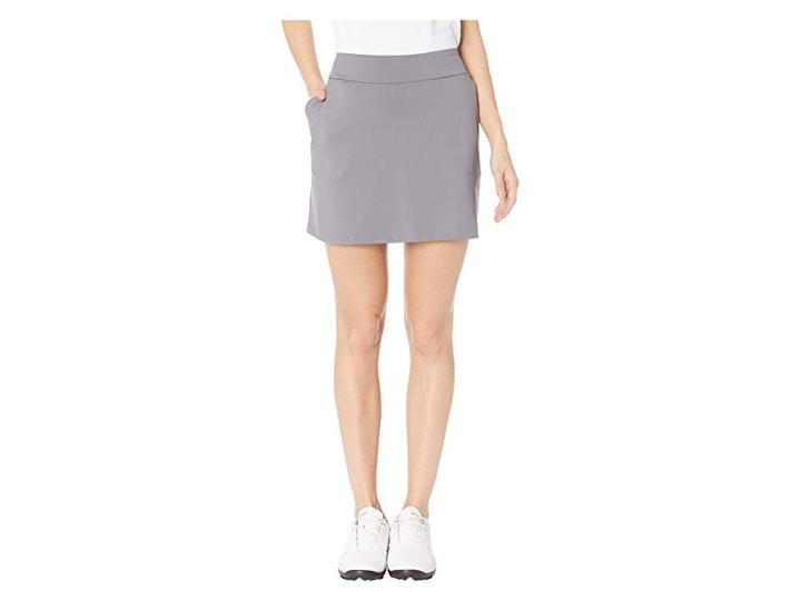 Nike Golf Dry Skort Knit 16.5 (gunsmoke/flint Silver) Women's Skort
