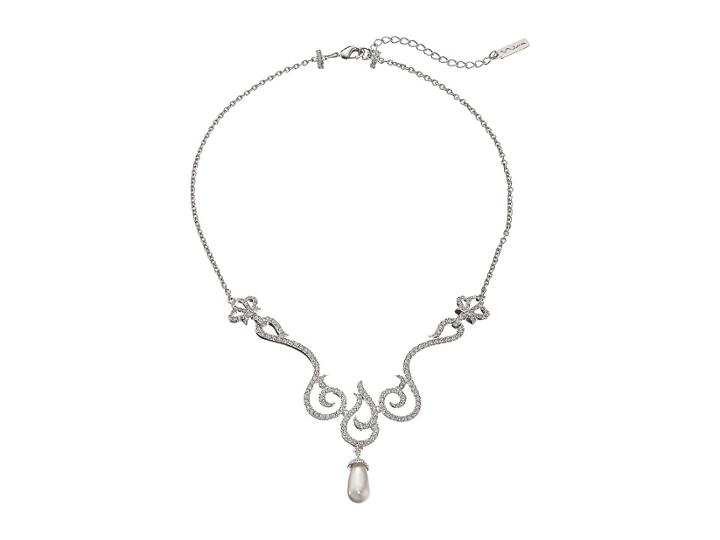 Nina Sibina Necklace (ivory/crystal) Necklace