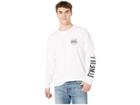 O'neill Sideshot Long Sleeve Screen Tee (white) Men's T Shirt