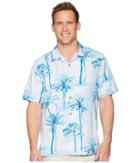 Tommy Bahama Palm Azul Camp Shirt (fresh Air) Men's Clothing