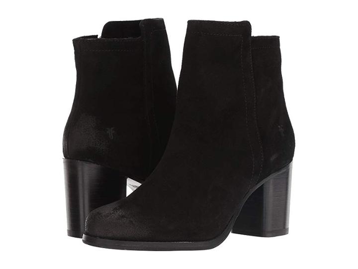 Frye Addie Inside Zip (black) Women's Zip Boots