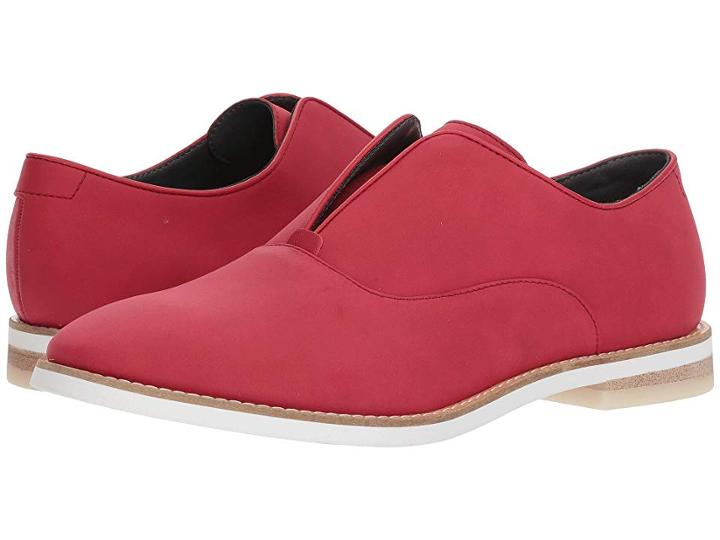 Calvin Klein Auston (brick Red Nubuck Smooth) Men's Shoes