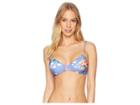 Becca By Rebecca Virtue Victorian Garden Reverse Bralette (multi) Women's Swimwear