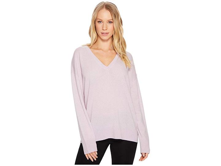 Equipment Lucinda V-neck (violet Ice) Women's Blouse