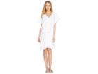 Seafolly Dawn To Dusk Terry Sleeveless Cover-up (white) Women's Swimwear