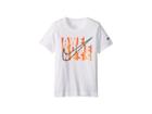Nike Kids Awesomeness Blocks Short Sleeve Tee (little Kids) (white) Boy's T Shirt
