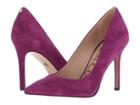 Sam Edelman Hazel (purple Plum Kid Suede Leather) Women's Shoes