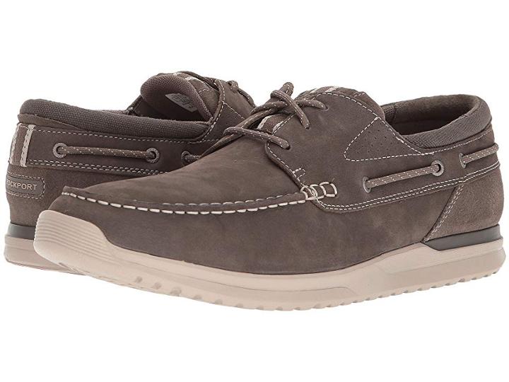 Rockport Langdon 3 Eye Ox (breen Leather) Men's Lace Up Casual Shoes
