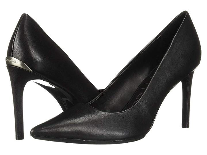Calvin Klein Ronna (black Nappa) High Heels