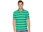 Polo Ralph Lauren Yarn-dyed Mesh Short Sleeve Knit (green Grass/white) Men's Clothing