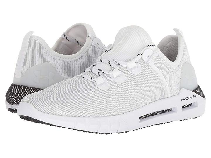 Under Armour Kids Ua Bgs Hovr Slk (big Kid) (white/black) Boys Shoes
