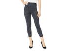 Spanx Look At Me Now Cropped Leggings (black Geo) Women's Casual Pants
