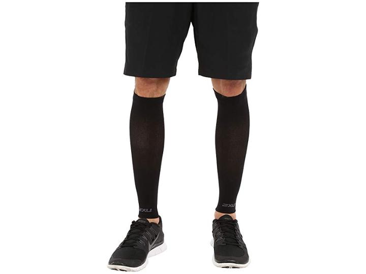 2xu Performance Run Sleeve (black/black) Athletic Sports Equipment