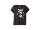 Billabong Kids Vibes Tee (little Kids/bigs) (off-black) Girl's T Shirt