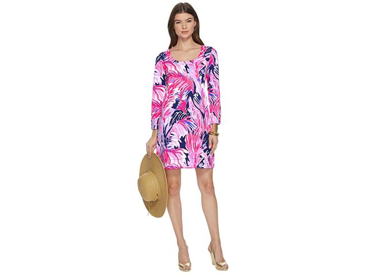 Lilly Pulitzer Merrit Dress (blue Paradise Point Reduced) Women's Dress