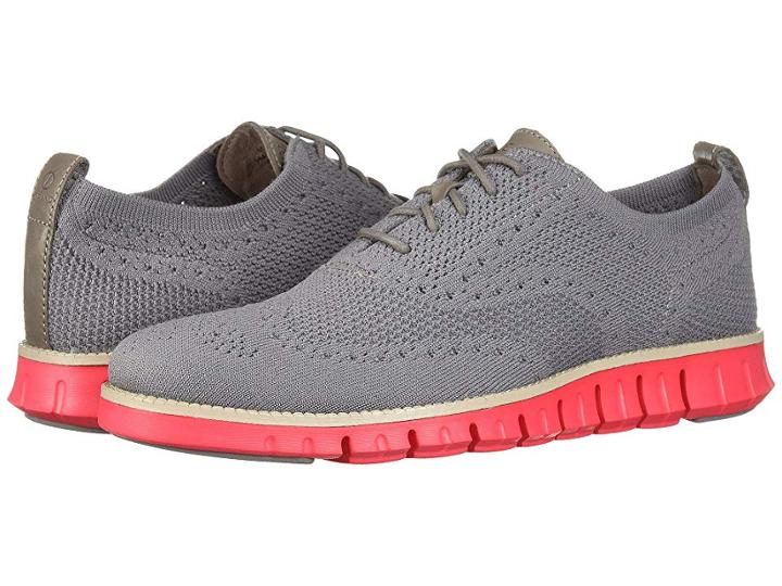 Cole Haan Zerogrand Stitchlite Oxford (ironstone/flash) Men's Plain Toe Shoes