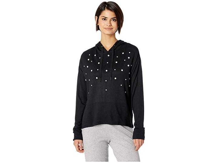 P.j. Salvage Luxe Affair Hoodie (black) Women's Sweatshirt