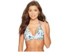 Prana Lahari Halter Top (white Bali) Women's Swimwear