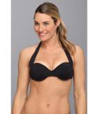 Lole Turquesa Halter/bandeau Bikini Top (black) Women's Swimwear