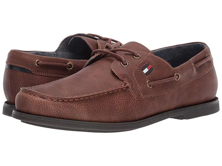 Tommy Hilfiger Aldez (dark Cognac/navy) Men's Shoes