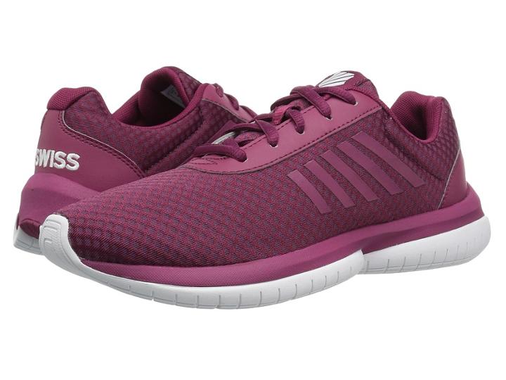 K-swiss Tubes Infinity Cmf (beaujolais/white) Women's Tennis Shoes