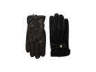 Polo Ralph Lauren Wool Melton Hybrid Gloves (black) Over-mits Gloves