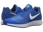 Nike Kids Downshifter 7 (big Kid) (mega Blue/white/green Strike/racer Blue) Boys Shoes