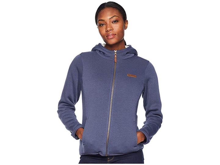 Columbia Winter Wandertm Lined Full Zip (nocturnal Heather) Women's Coat