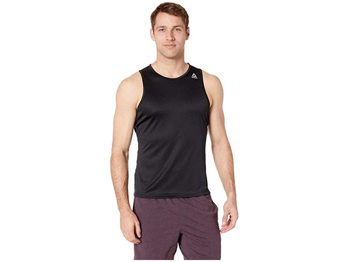 Reebok Speedwick Singlet (black) Men's Clothing