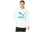Puma Classics Logo Hoody (puma White) Men's Sweater